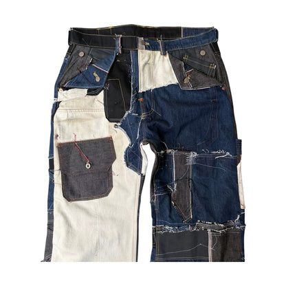 "Patchwork Jeans"