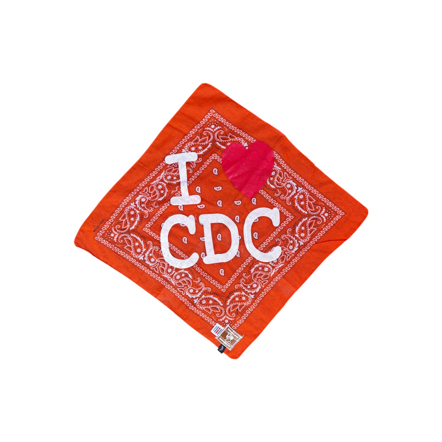 "pañuelos I love CDC"
