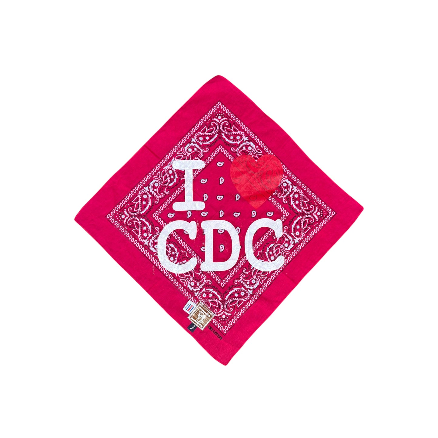"pañuelos I love CDC"