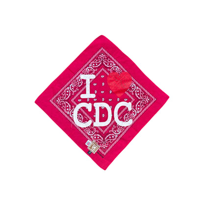 "pañuelos I love CDC"