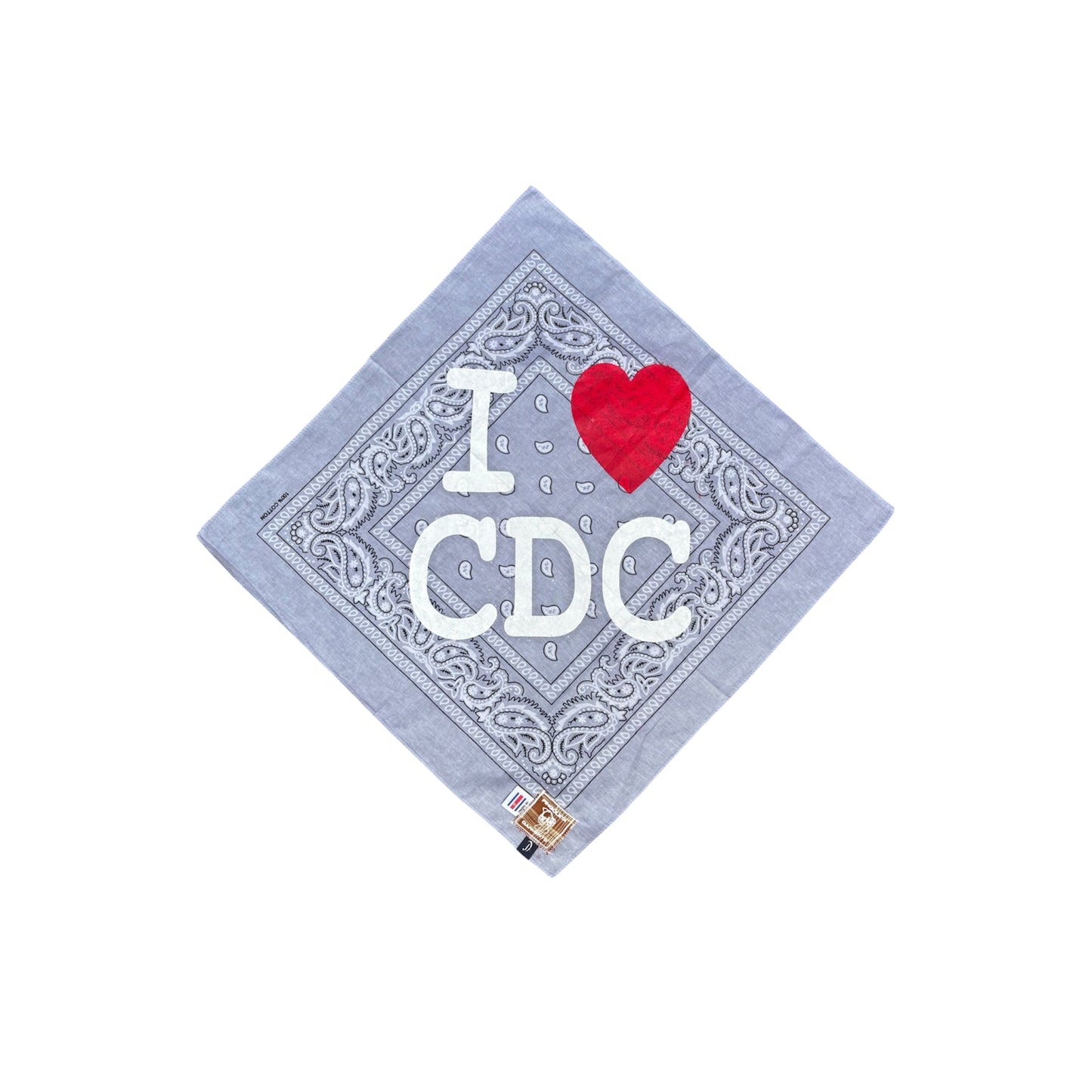 "pañuelos I love CDC"