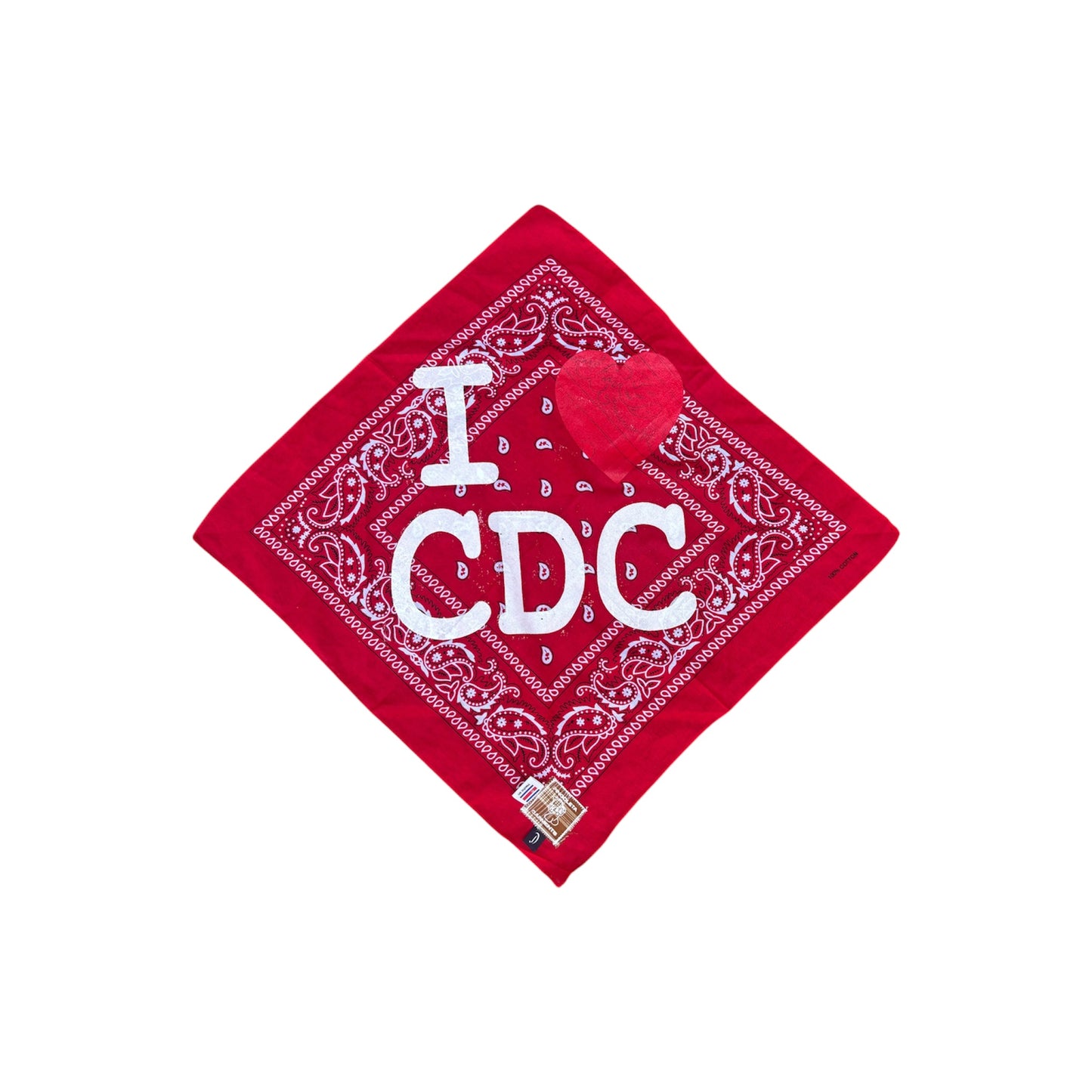 "pañuelos I love CDC"