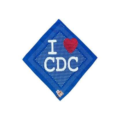 "pañuelos I love CDC"