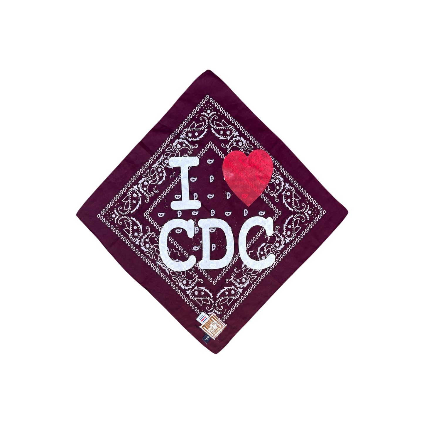 "pañuelos I love CDC"