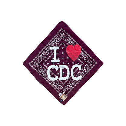 "pañuelos I love CDC"