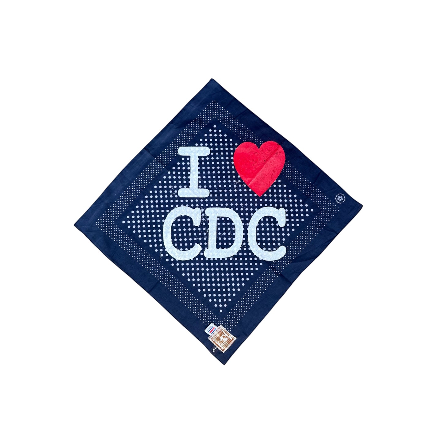 "pañuelos I love CDC"