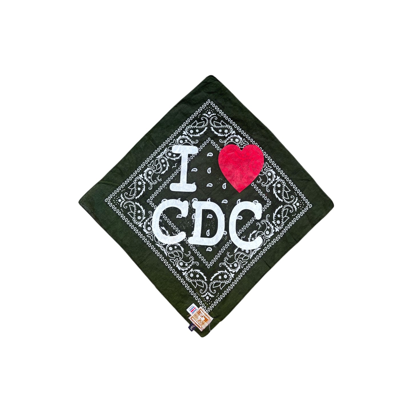 "pañuelos I love CDC"